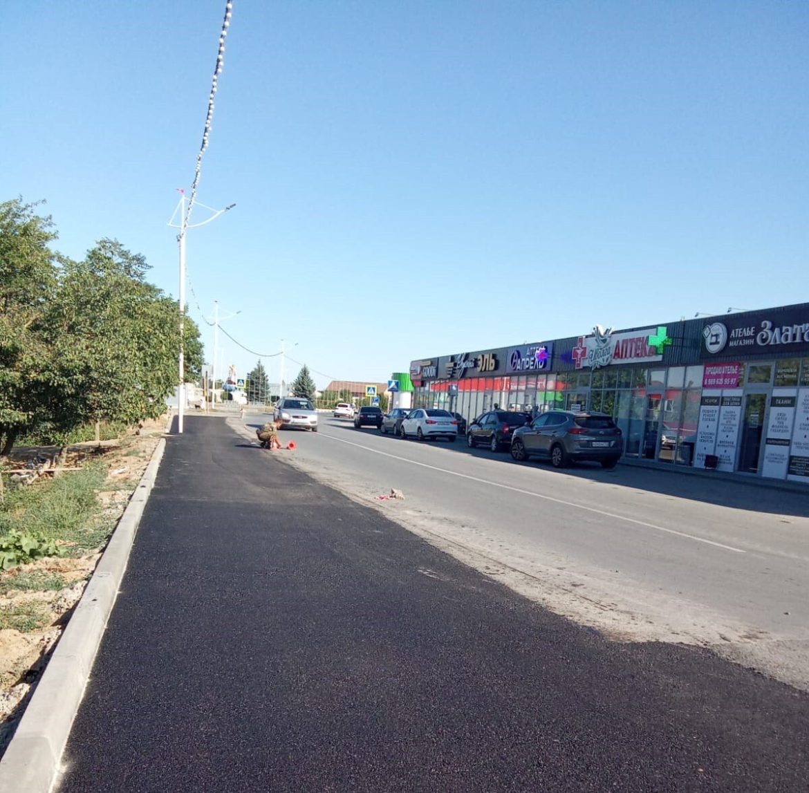 В Волгодонском районе продолжается ремонт дорог