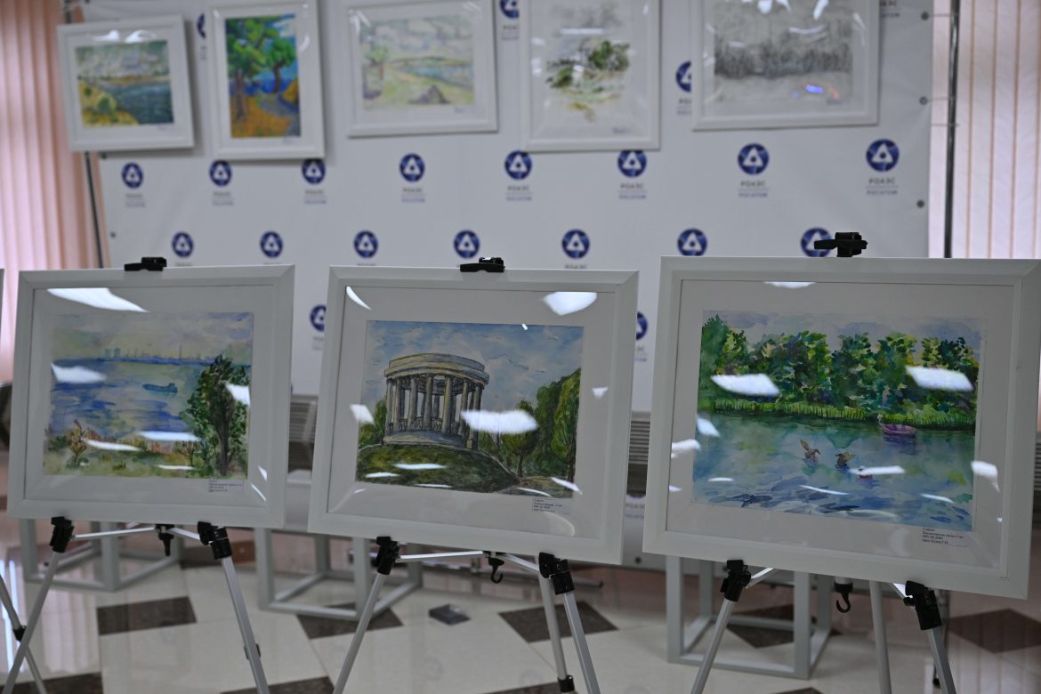 Более 50 юных художников из Ростовской области приняли участие в конкурсе-пленэре «Между Волгой и Доном», организованном при поддержке атомщиков  