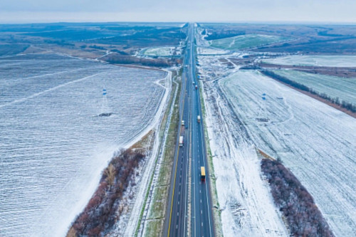 В Ростовской области трасса М-4 «Дон» готова к зиме