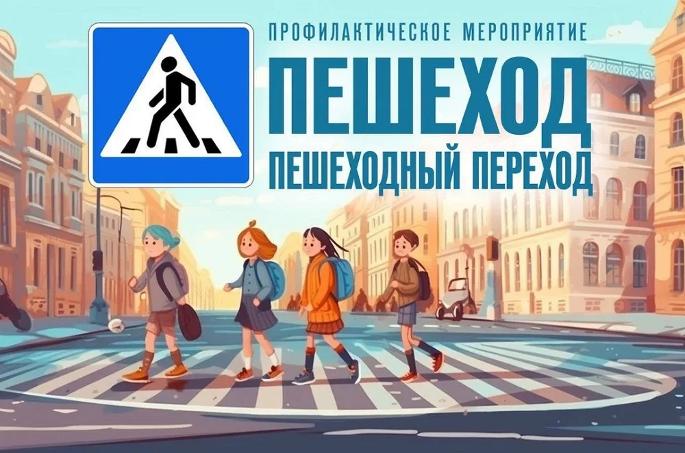 Сотрудники Госавтоинспекции проводят оперативно профилактическое мероприятие «Пешеход»