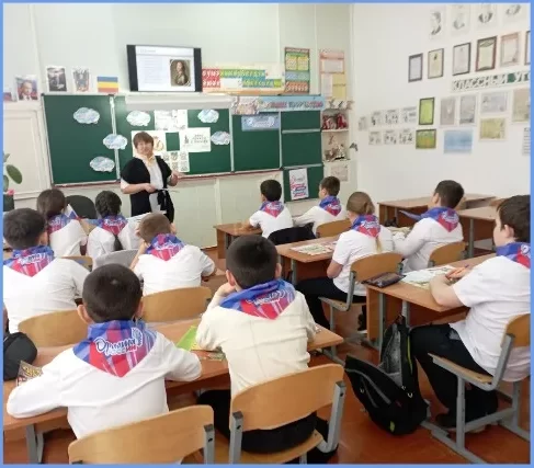 В Мичуринской школе отметили День российской печати