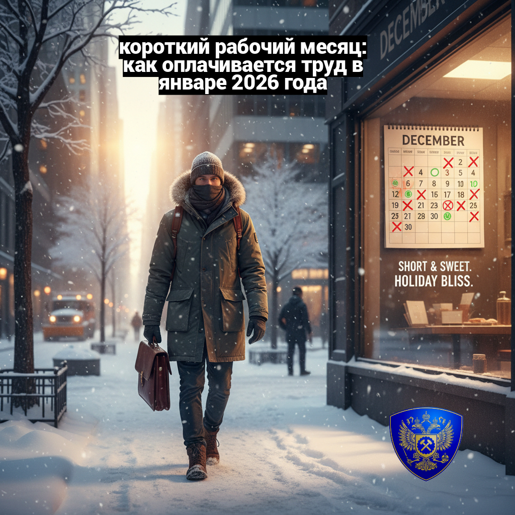 Короткий месяц: как рассчитать оплату за 15 рабочих дней в январе 2026