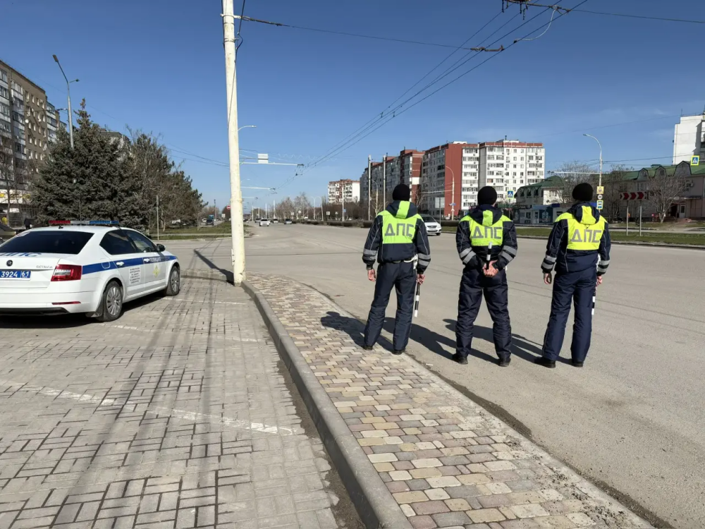 Три акции – одна цель: в Волгодонске сотрудники Госавтоинспекции провели профилактические мероприятия
