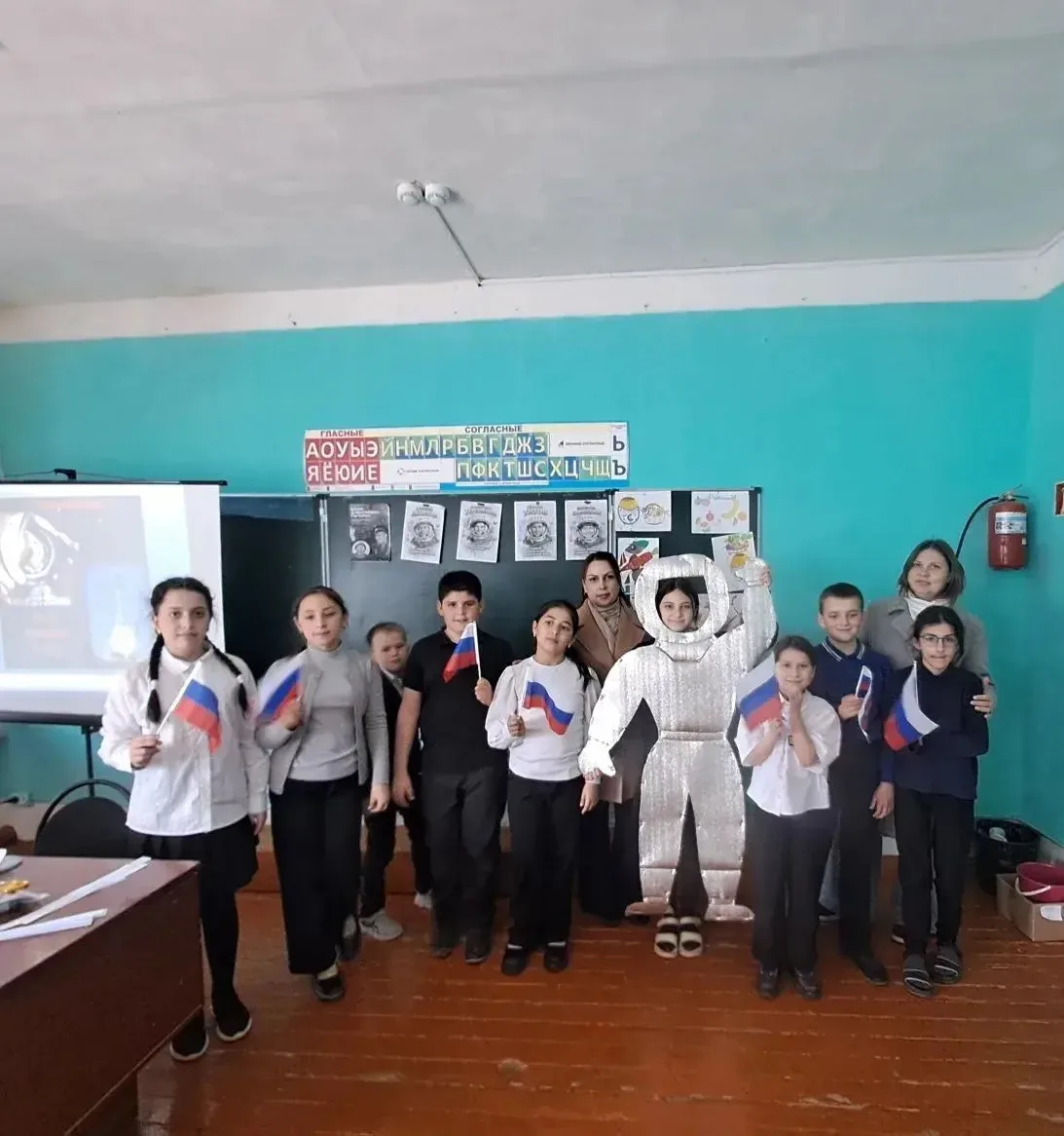 В Прогрессовском ДК отметили 65-летие полёта Гагарина акцией «Хочу быть космонавтом!»