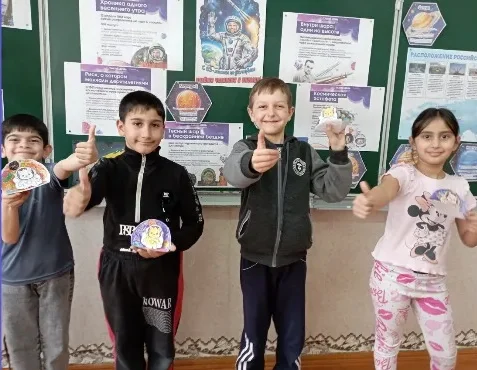 В Мичуринской школе прошла акция «Путь в космос» в честь Дня космонавтики