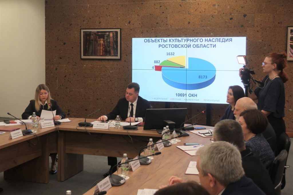 Более 10,7 тысячи объектов культурного наследия сохраняют на Дону