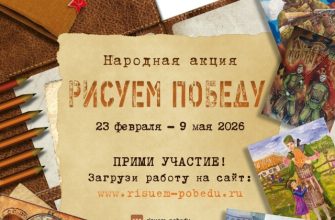 рисуем победу