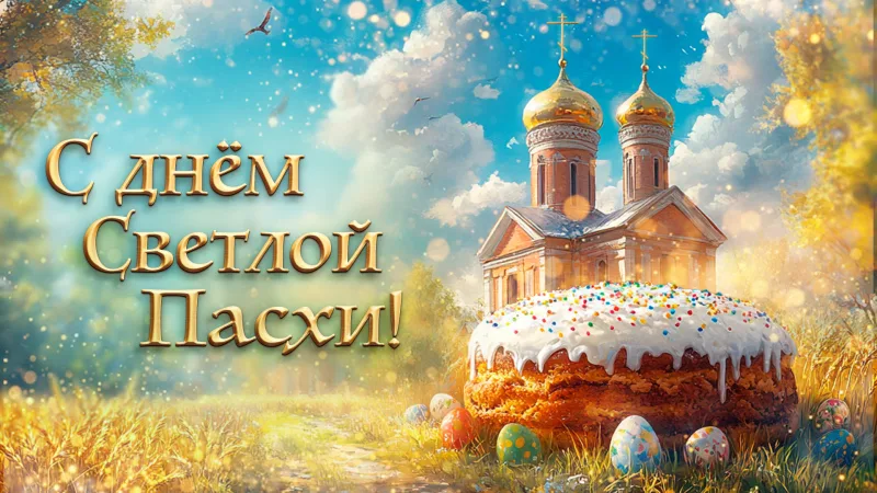 Жителей Волгодонского район поздравляют с праздником Святой Пасхи